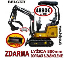 AKCIA-MINIBAGER BELGER BG-850.01 + SVAHOVACIA LYŽICA 800mm