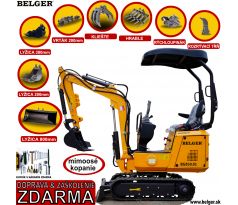 SET - MINIBAGER BELGER BG-850.01 s PRÍSLUŠENSTVOM