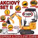MINIBAGER BELGER BG-850.01 HT SET II s hydraulickou svahovacou lyžicou