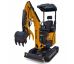 MINIBAGER BELGER BG1400.12 PRO KUBOTA + hydraulický pridržiavací palec