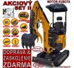 MINIBAGER BELGER BG1400.12 SET II s hydraulickou svahovacou lyžicou + hydraulický pridržiavací palec